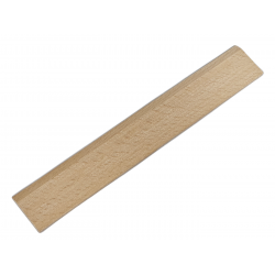 Linijka drewniana 20 cm bez podziałki